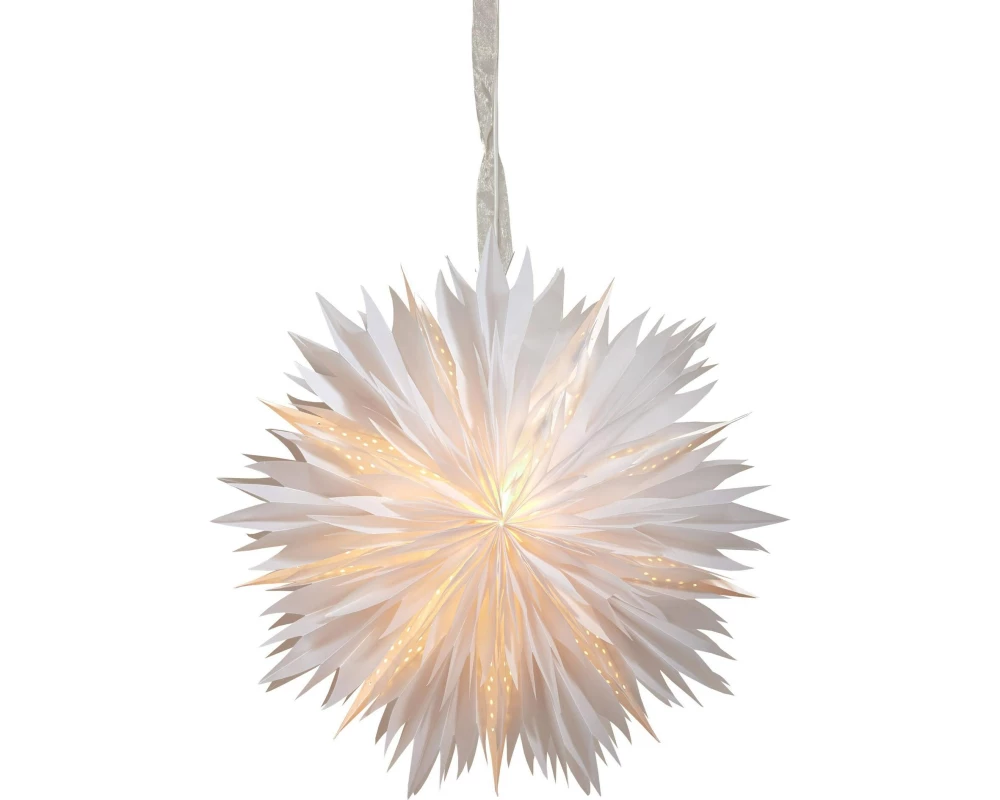 Star Trading Papierstern Dis, Weiss, Ø 60 cm