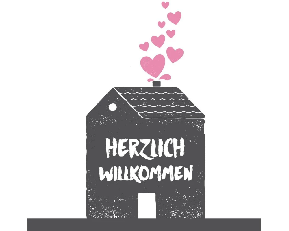 Paper + Design Papierservietten Willkommen 33 cm x 33 cm, 20 Stück