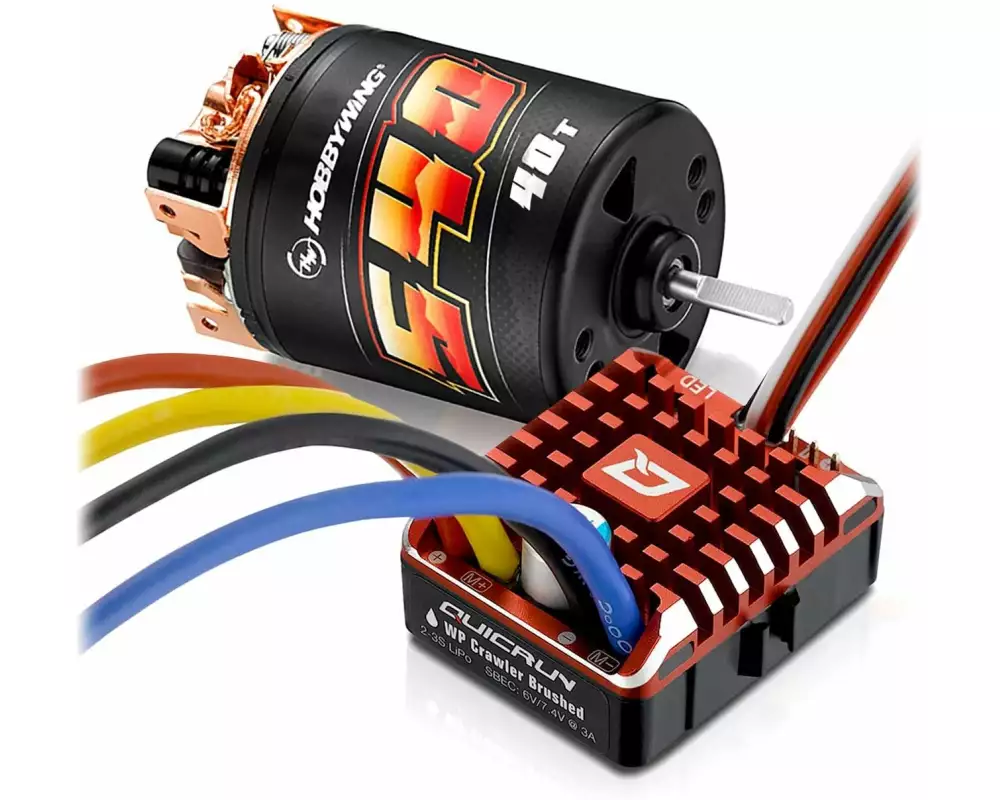 Hobbywing Brushed-Antriebsset Quicrun WP1080 40T