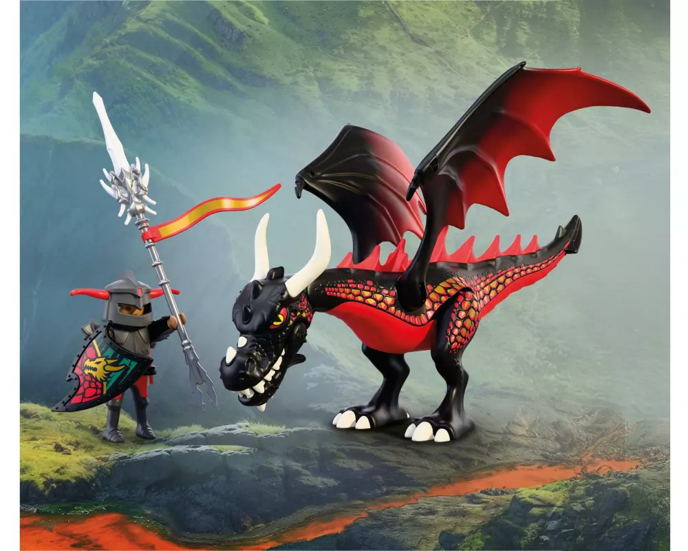 Playmobil Schwarzer Drache 72114