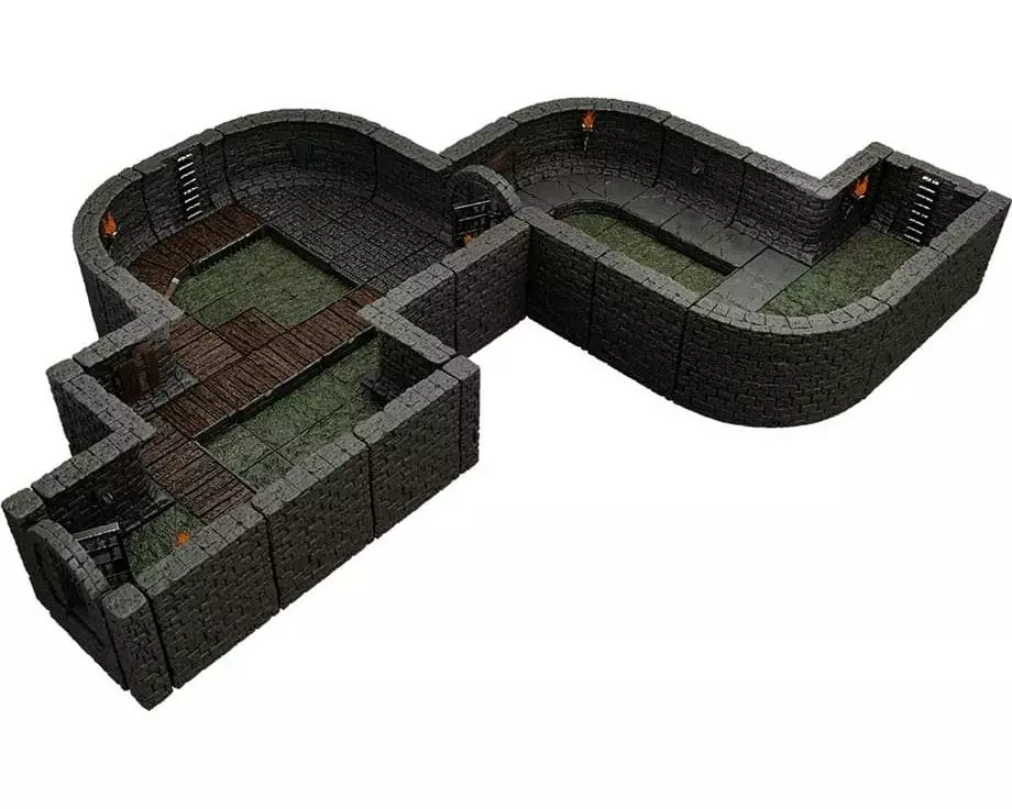 WizKids Gelände WarLock Tiles Core Set: City Sewers