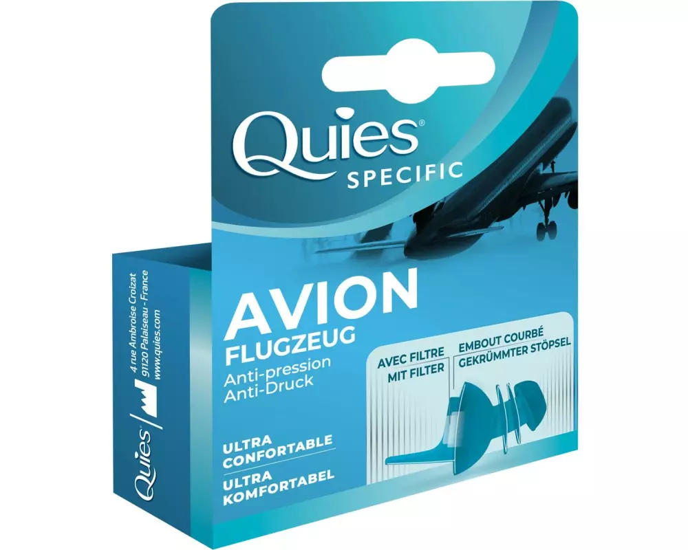 Quies Gehörschutz Specific Flugzeug 2 Stück