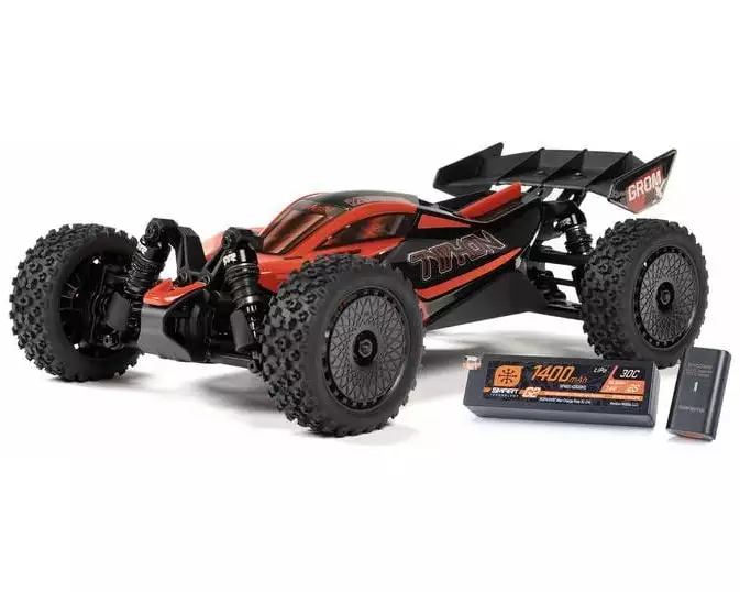 Arrma Buggy TYPHON GROM 223S BLX, Rot 1:14