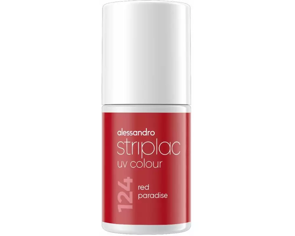 alessandro Nagellack Striplac UV Colour 124 Red Paradise