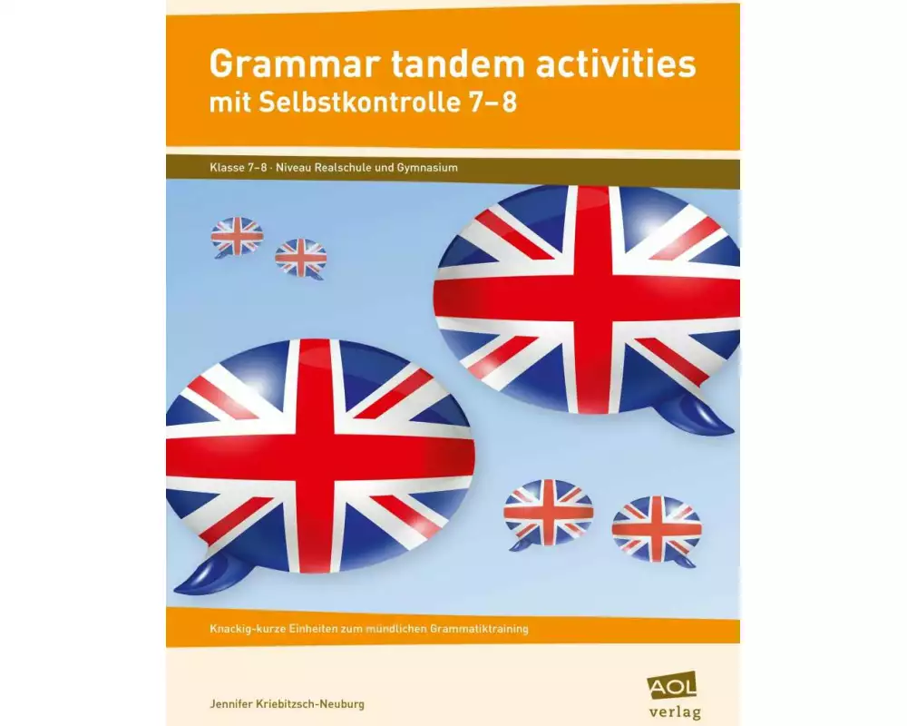 Grammar tandem activities mit Selbstkontrolle 7-8