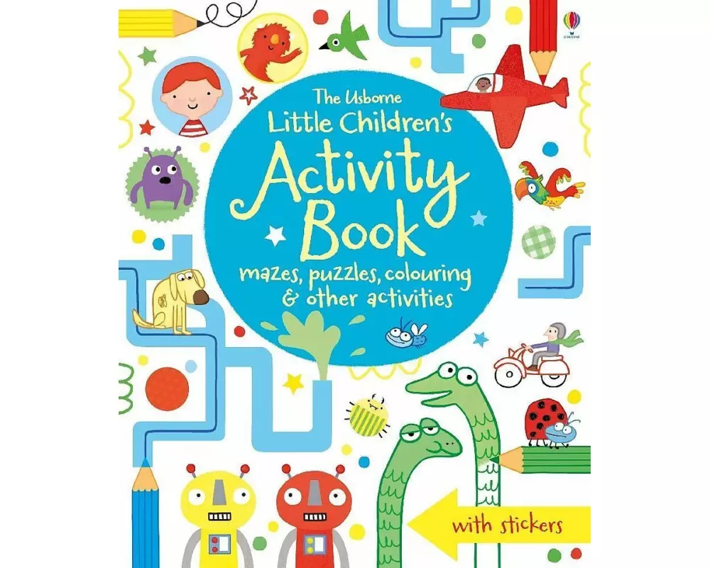 Little Children's Activity Book mazes, puzzles, colouring & other activities