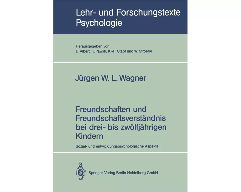 Freundschaften und Freundschaftsverständnis bei drei- bis zwölfjährigen Kindern