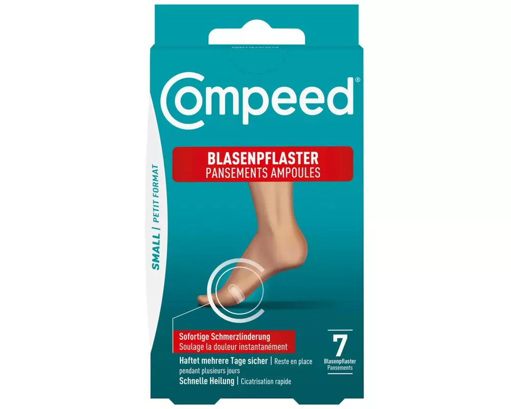 Compeed Blasenpflaster Small 6 cm x 2 cm, 7 Stück