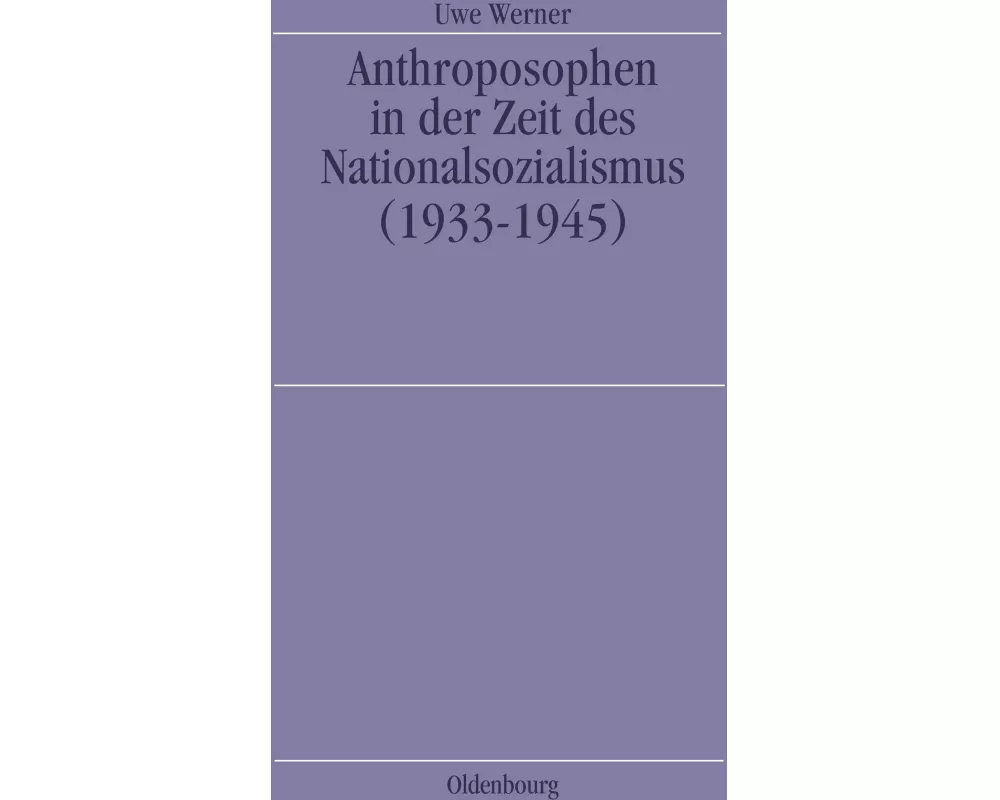 Anthroposophen in der Zeit des Nationalsozialismus