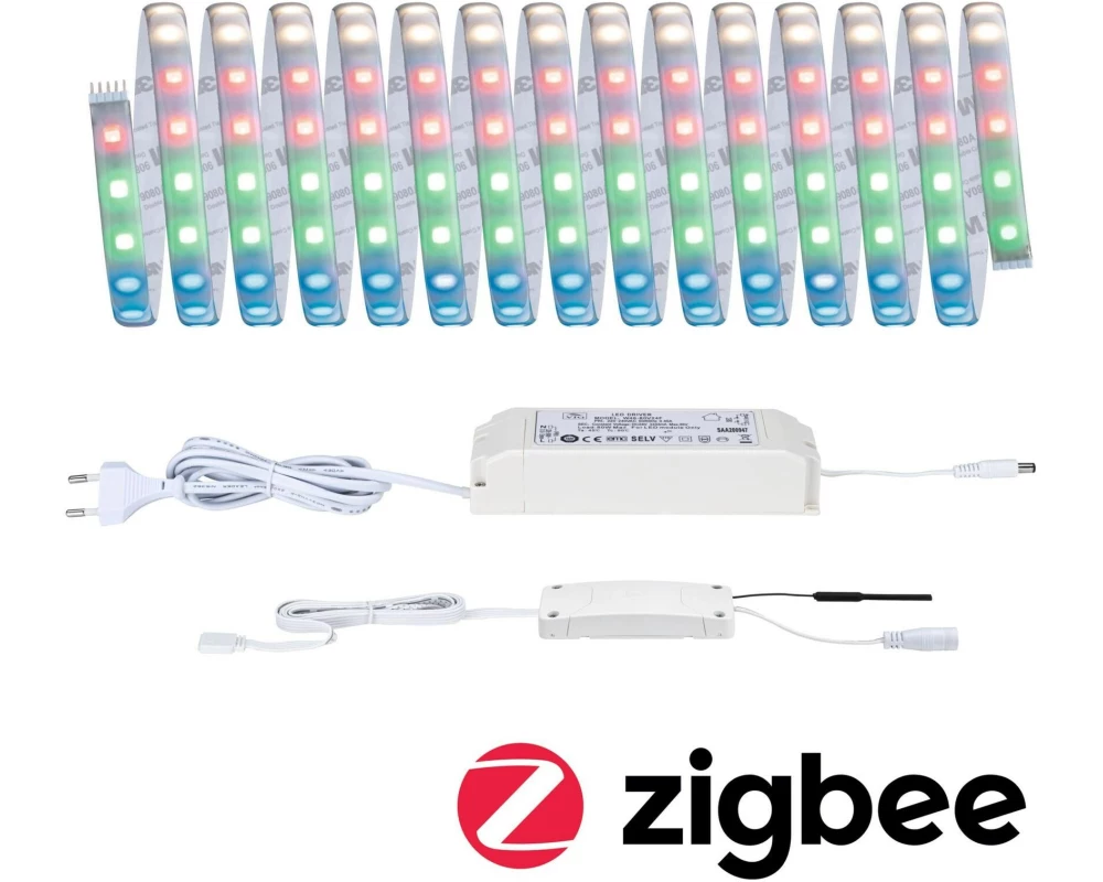 Paulmann LED Stripe RGBW Coated Basic Set Zigbee 3.0, 5 m