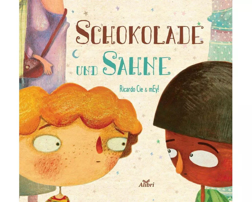 Schokolade und Sahne