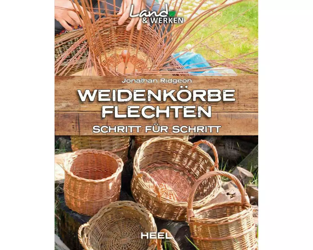 Weidenkörbe flechten Schritt für Schritt