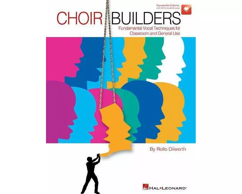 Choir Builders Fundamental Vocal Techniques for Classroom and General Use Book with Online Audio by Rollo Dilworth Choral Warm-Ups and Exercises for C