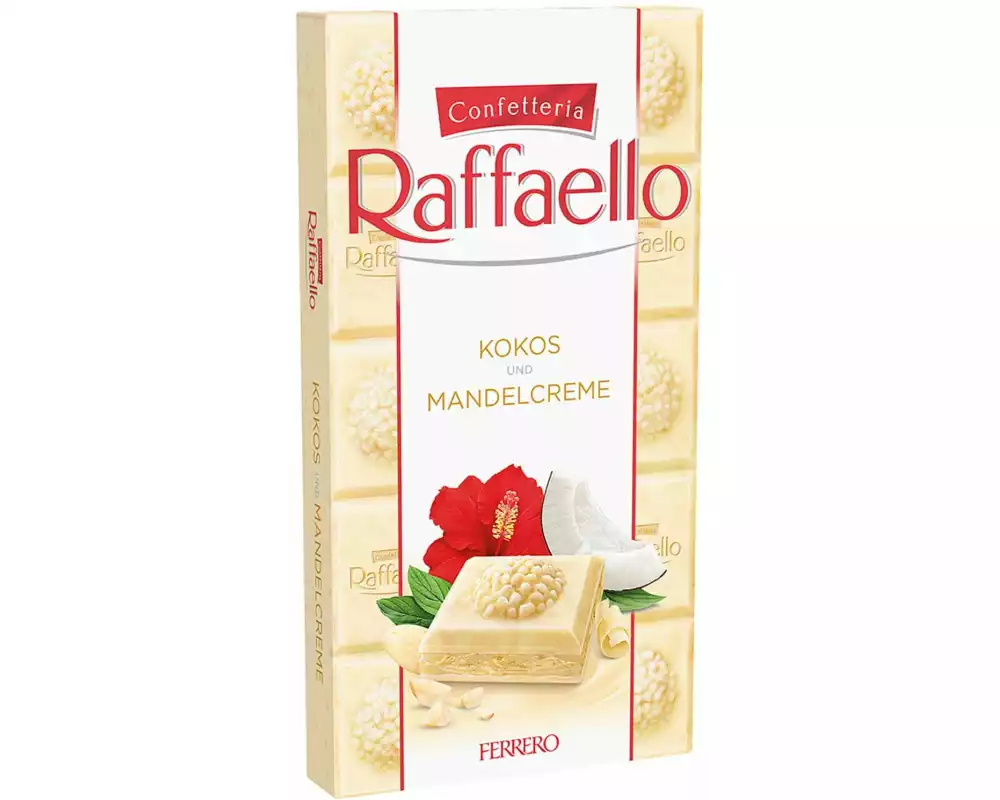 Ferrero Int. Tafelschokolade Raffaello 90 g