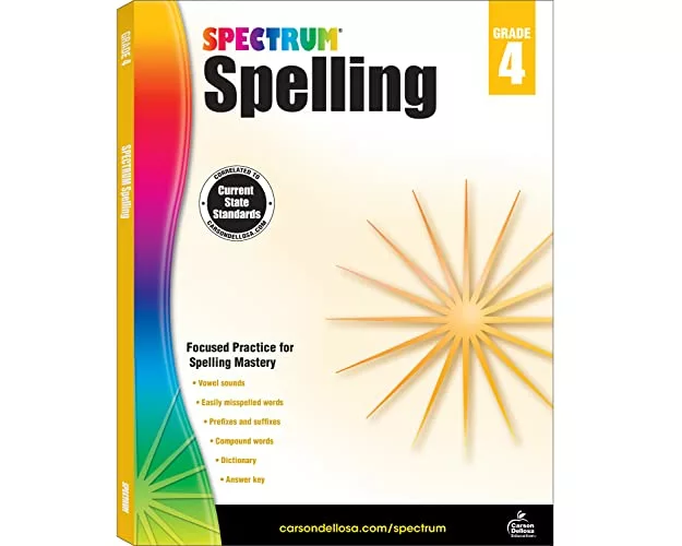 Spectrum Spelling Grade 4