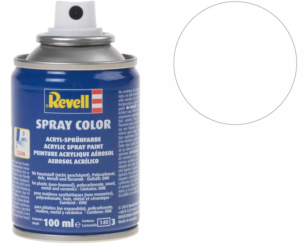 Revell Acrylspray 100 ml Klar/Matt-Transparent