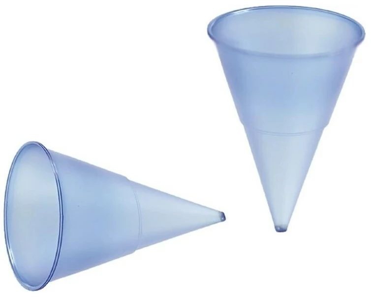 Papstar Einwegbecher Blue Cone 1000 Stück