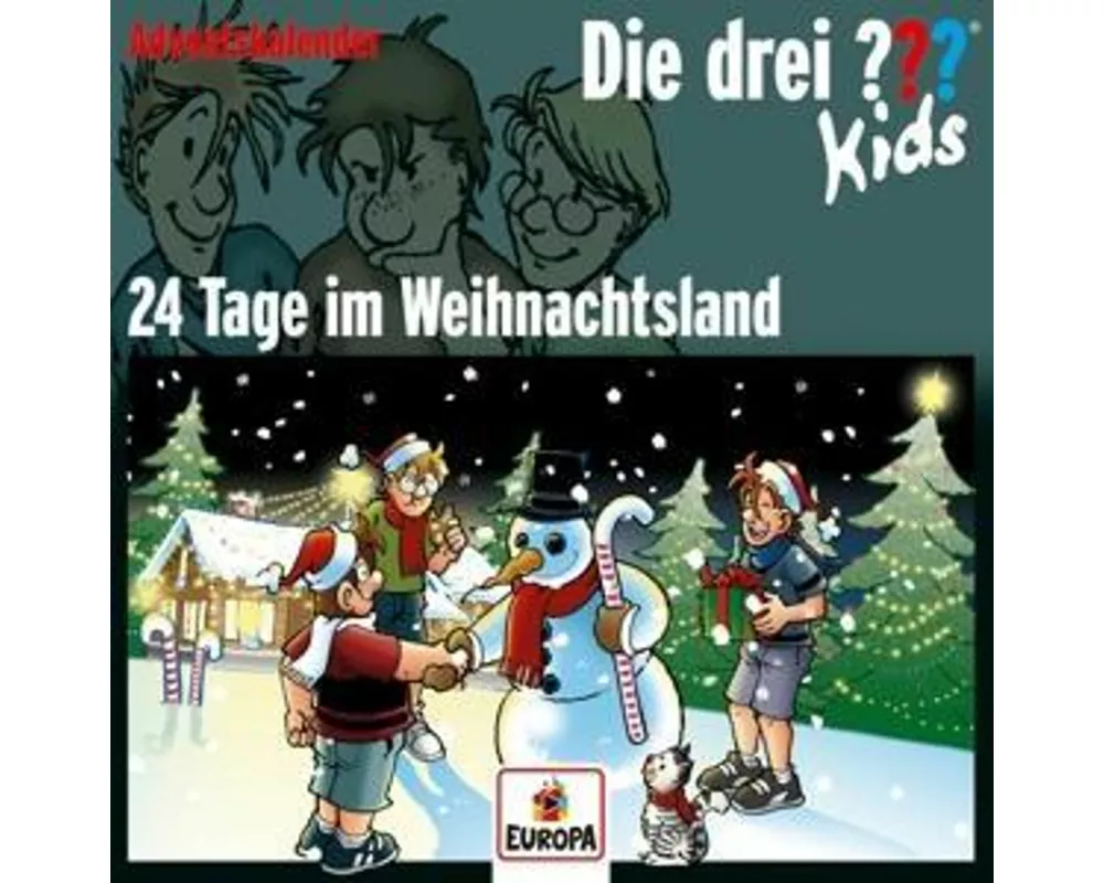 Die drei ??? Adventskalender - 24 Tage im Weihnachtsland