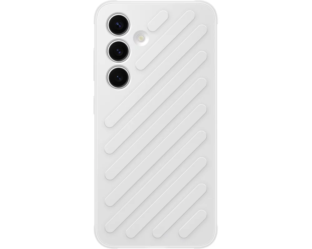 Samsung Back Cover Shield Case Galaxy S24 Weiss