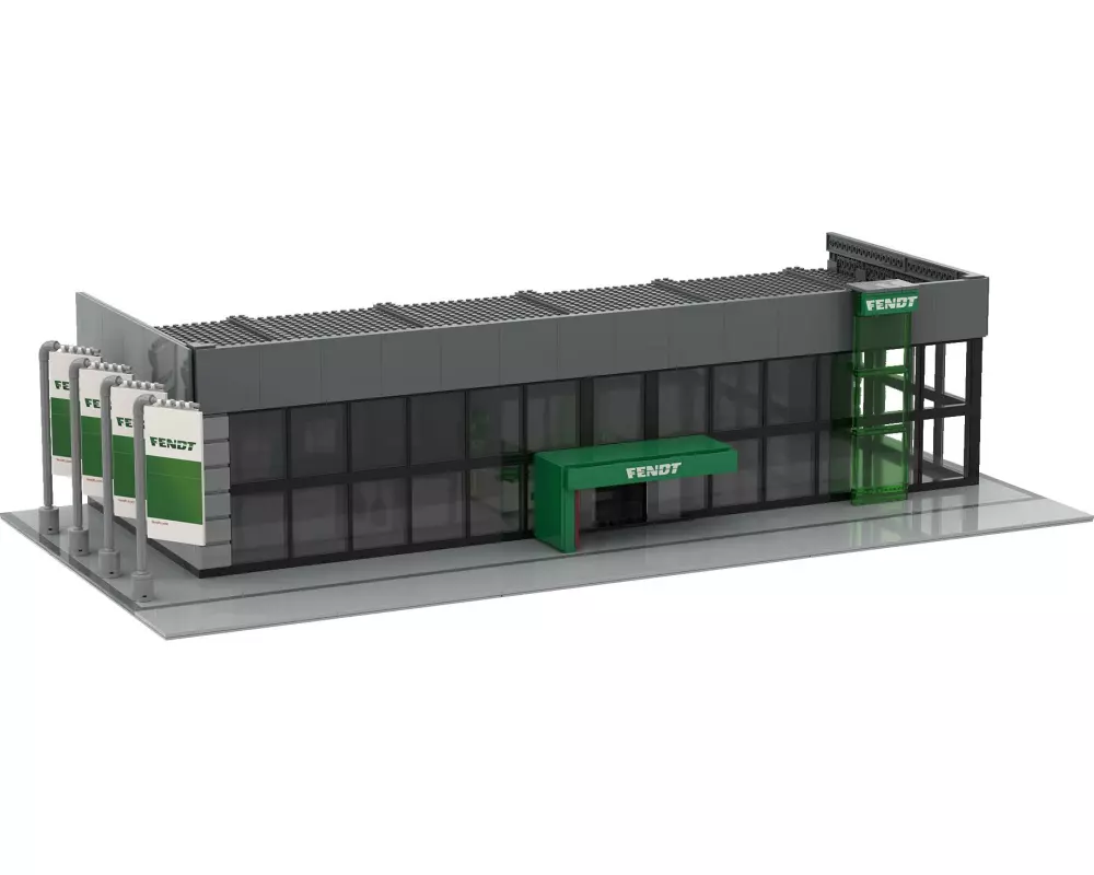 Brixies Plus Fendthalle Diorama
