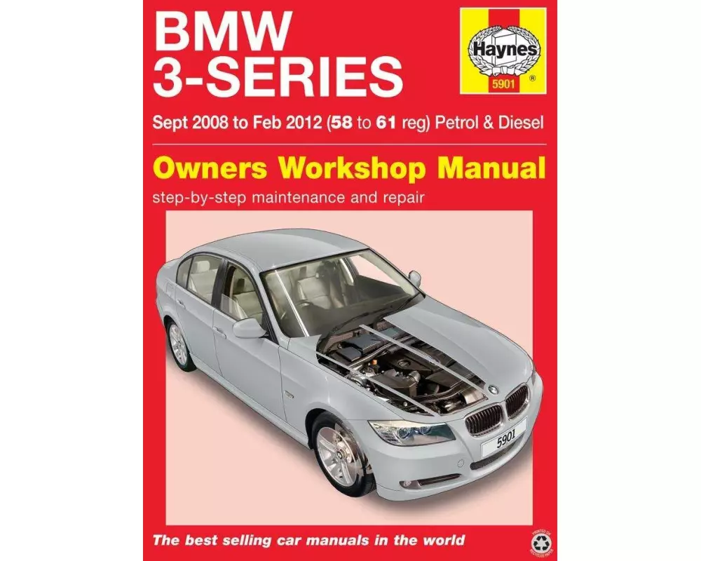 BMW 3-Series (Sept 08 to Feb 12) Haynes Repair Manual