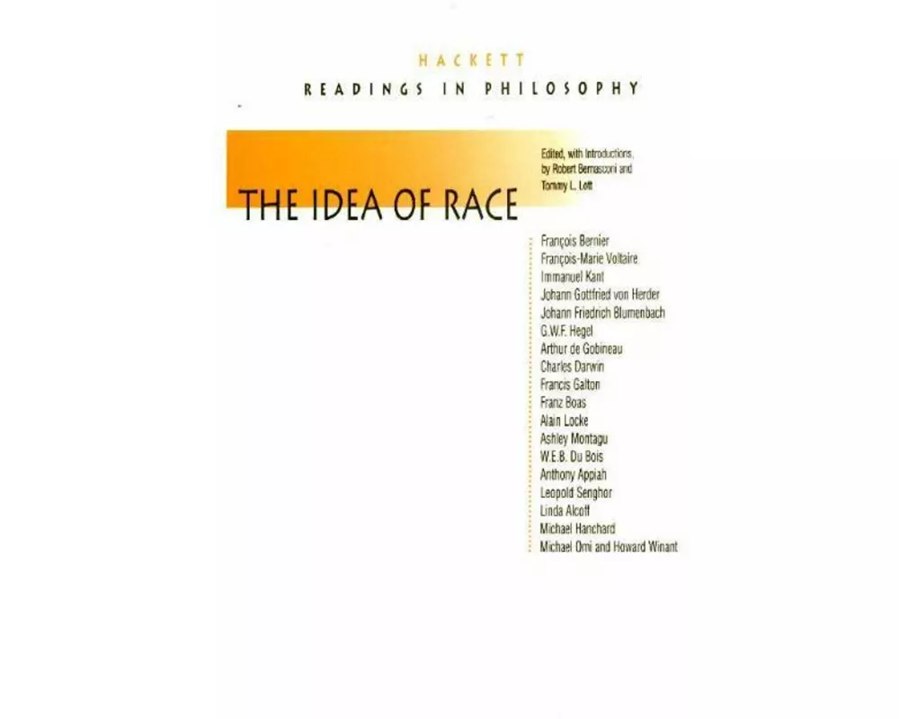 The Idea of Race