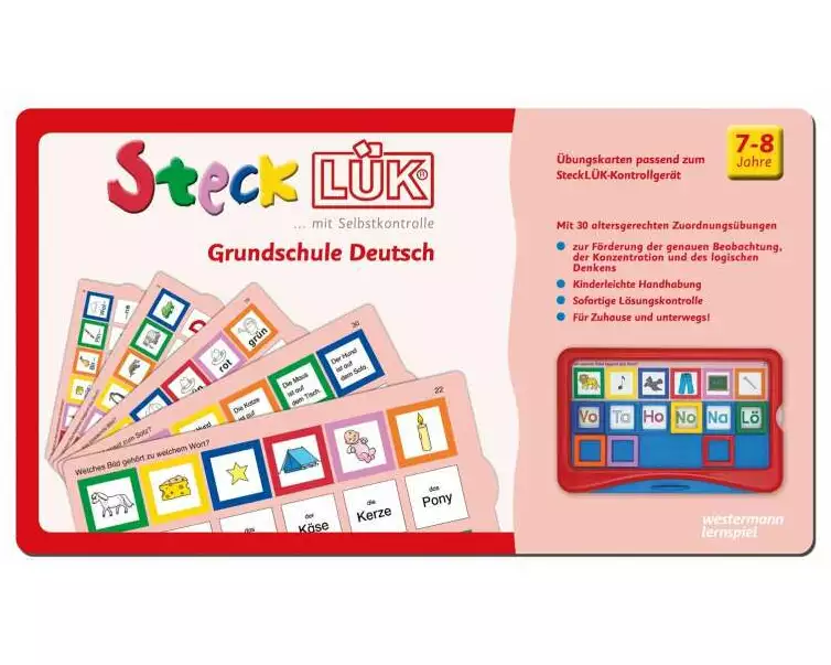 SteckLÜK. Grundschule Deutsch: Alter 7 - 8 (rot)
