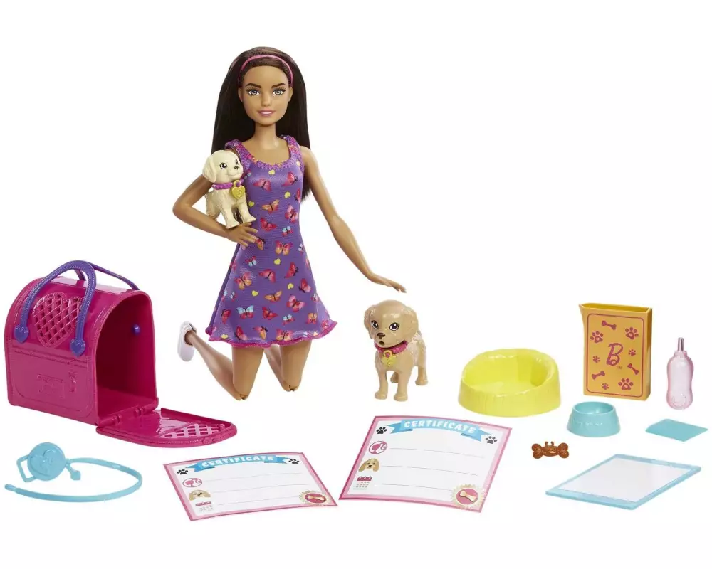 Barbie Spielset Barbie Adopt-a-Pup