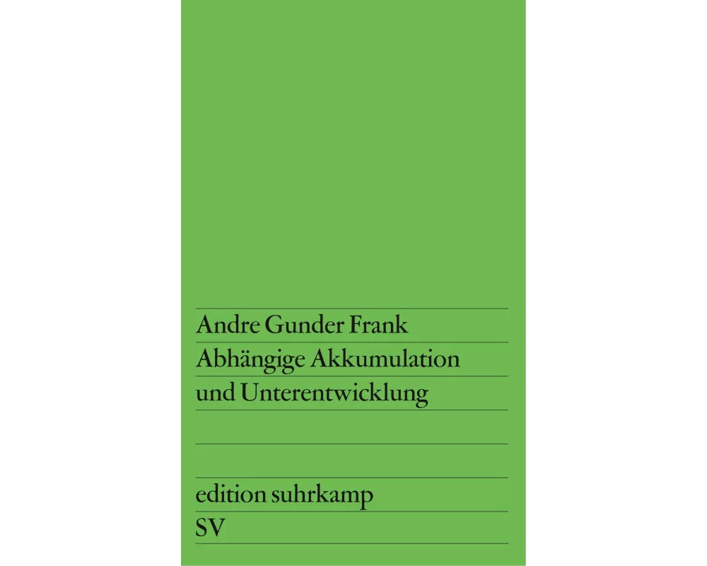 Abhängige Akkumulation und Unterentwicklung