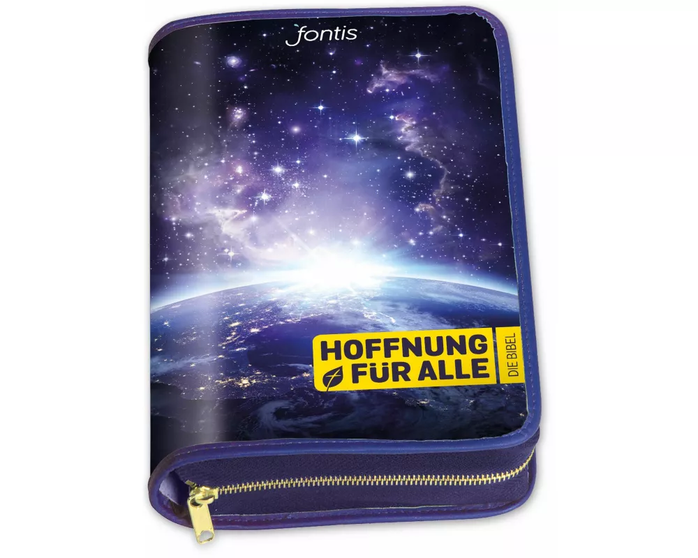 Hoffnung für alle. Die Bibel - Bibelhülle "Blue Planet"