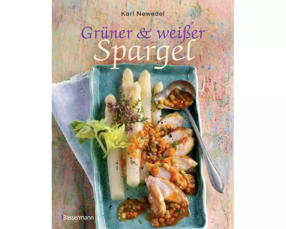 Grüner & weißer Spargel