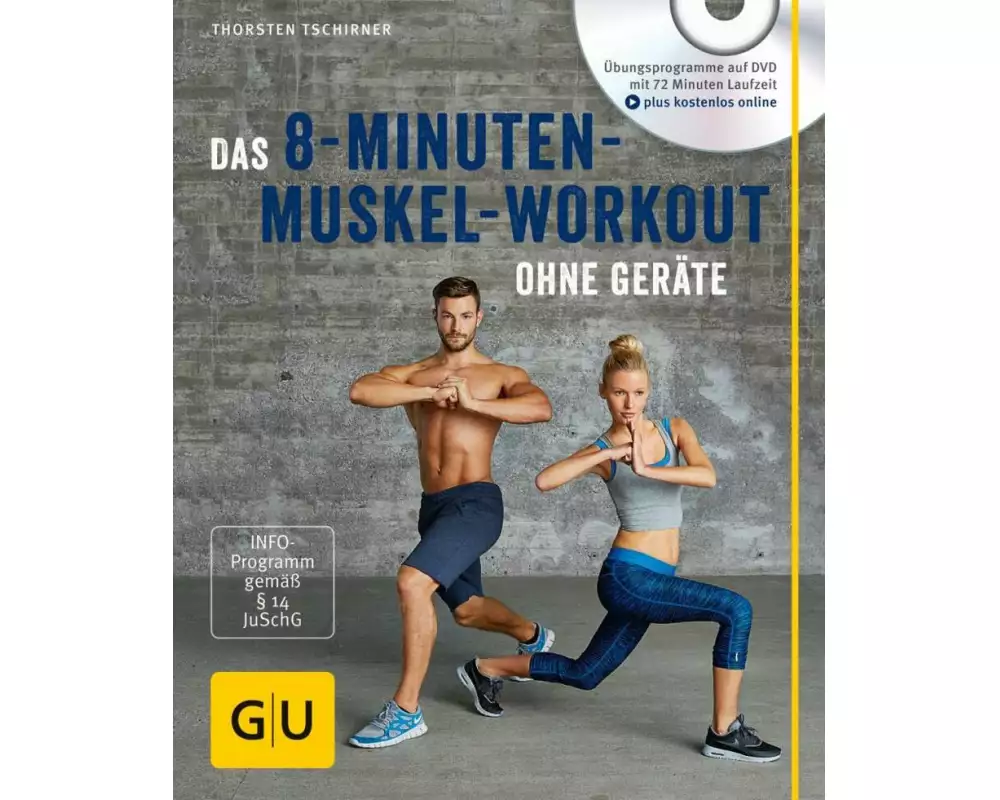 Das 8-Minuten-Muskel-Workout ohne Geräte (mit DVD)