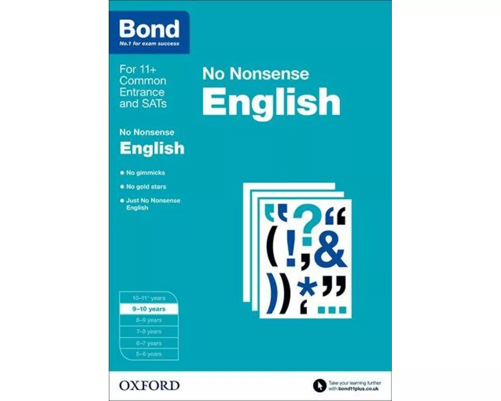 Bond: English: No Nonsense