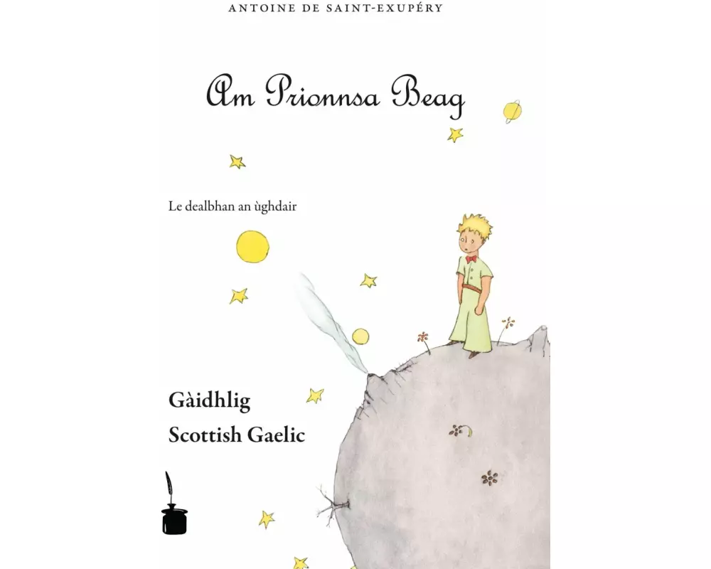 Der kleine Prinz. Le Petit Prince-Scottish Gaelic