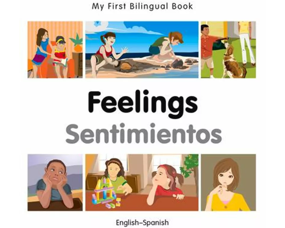 My First Bilingual Book - Feelings (English-Spanish)