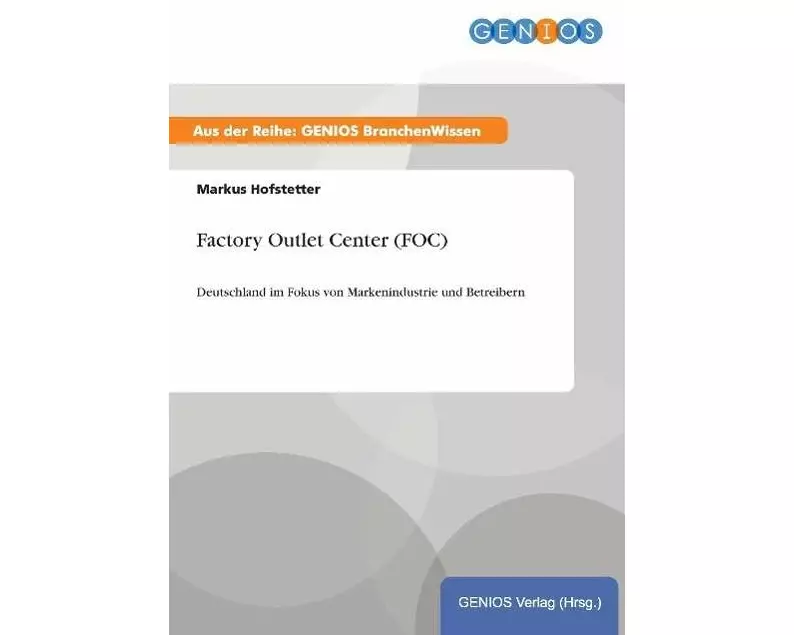 Factory Outlet Center (FOC)