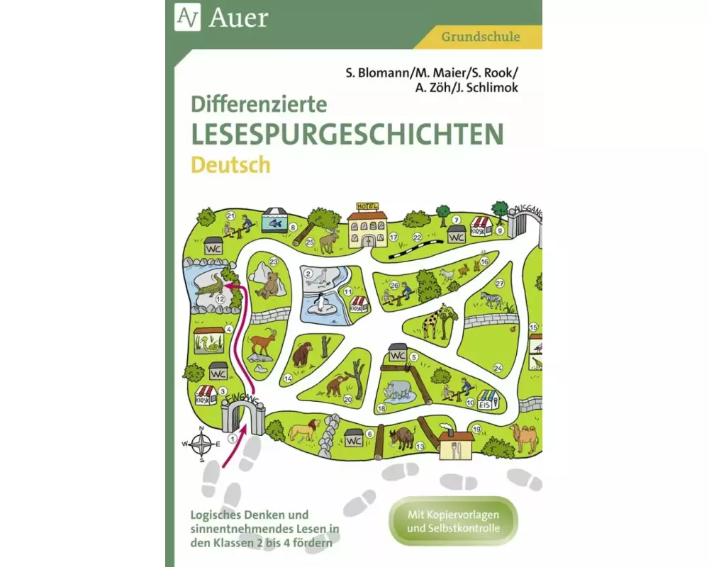 Differenzierte Lesespurgeschichten Deutsch