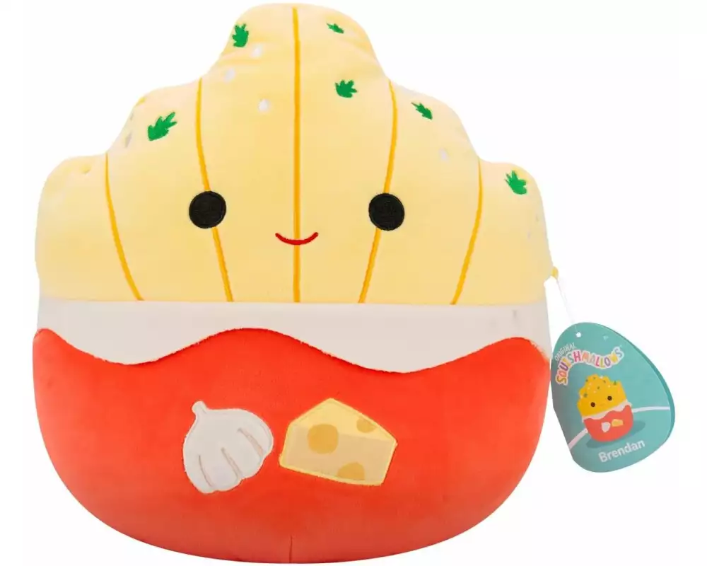 Squishmallows Plüsch Pommes Frites mit Knoblauch und Parmesan, 30 cm