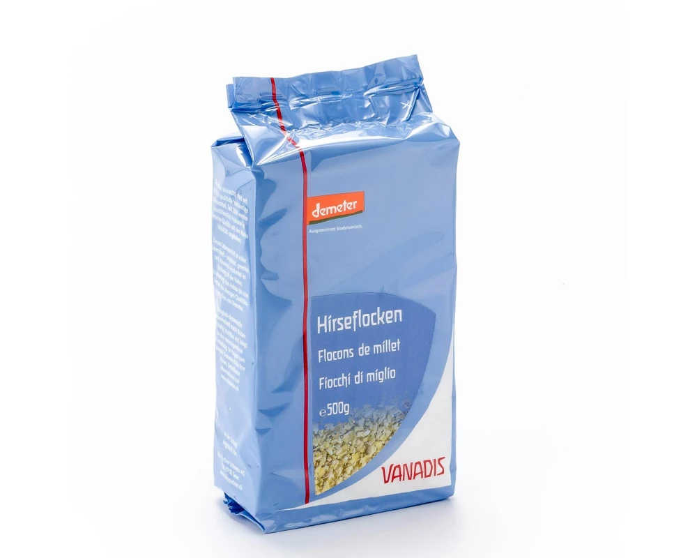 Vanadis Hirseflocken, Demeter 500 g