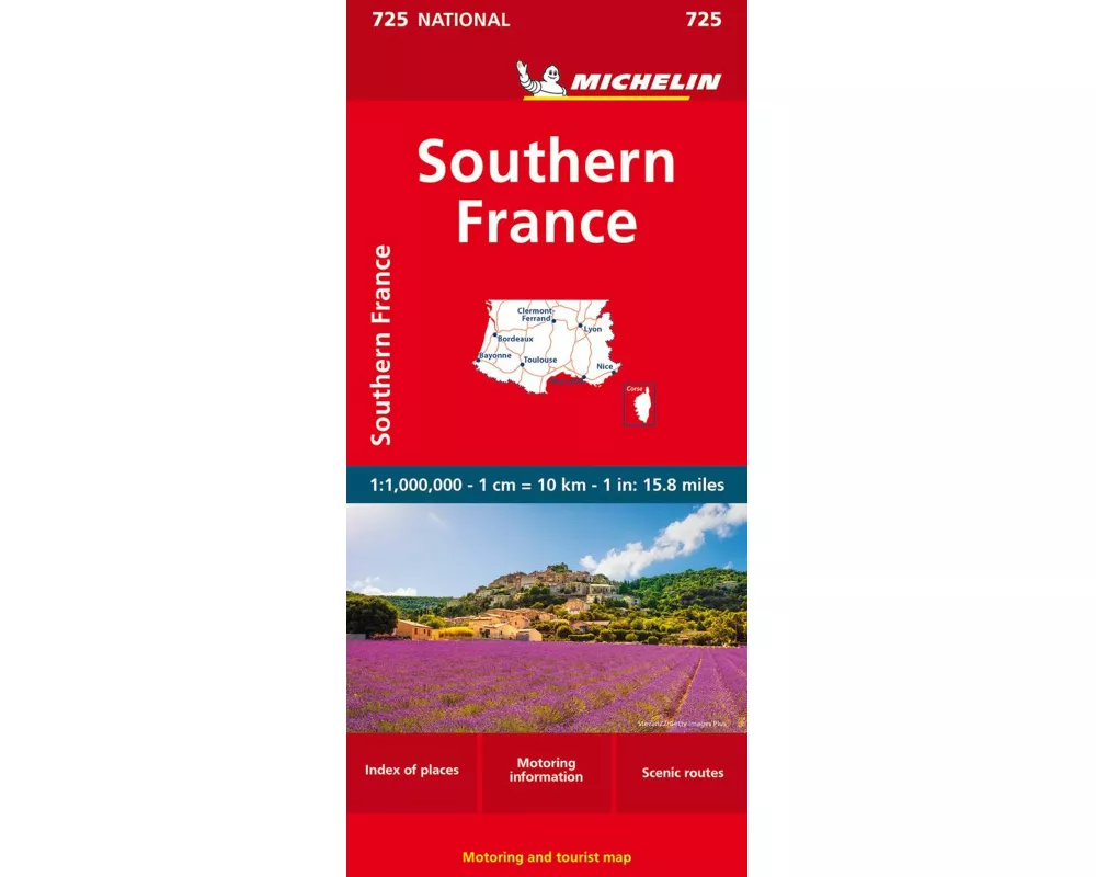 Michelin Southern France Map 725
