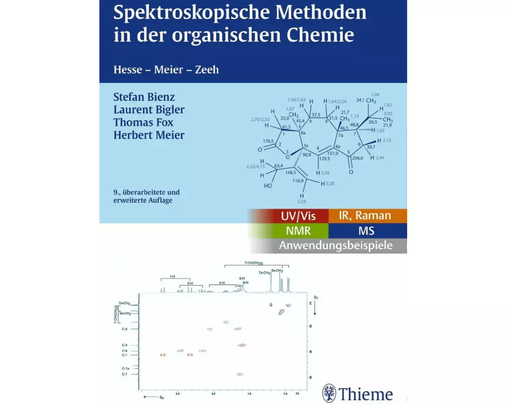 Spektroskopische Methoden in der organischen Chemie