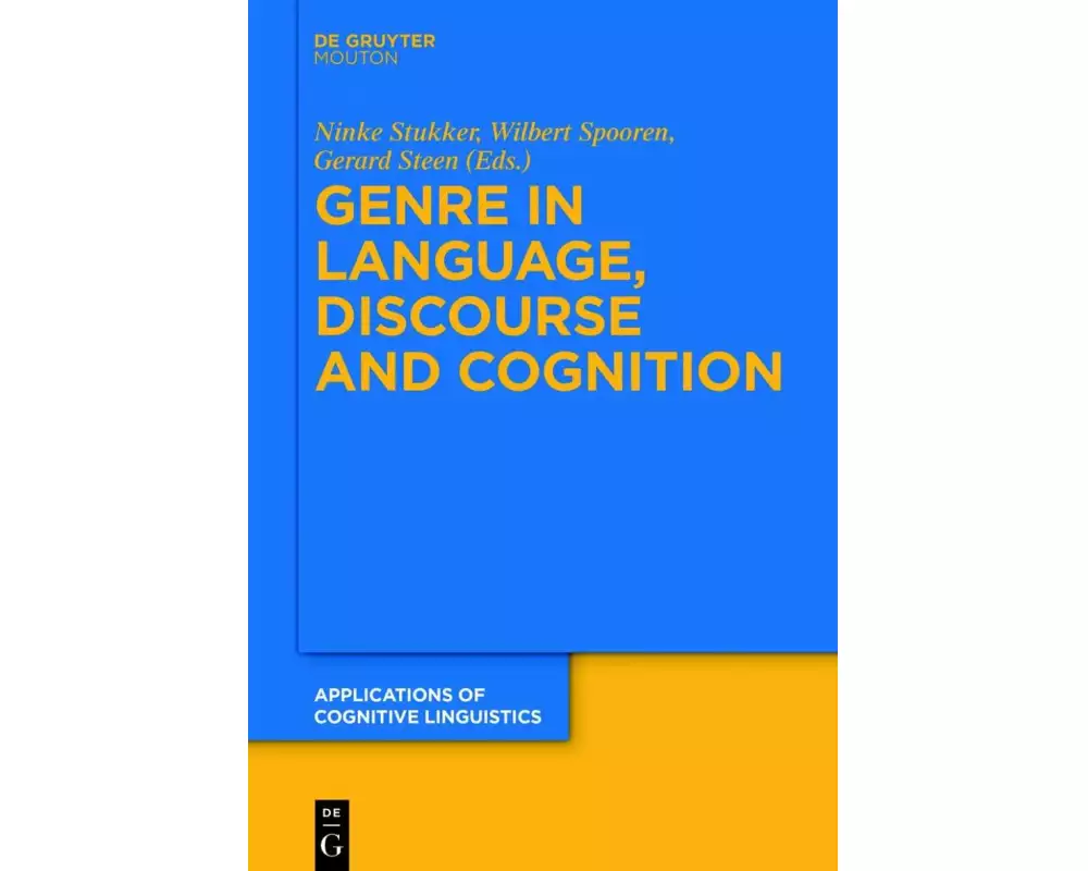 Genre in Language, Discourse and Cognition