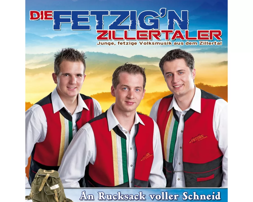 An Rucksack voller Schneid