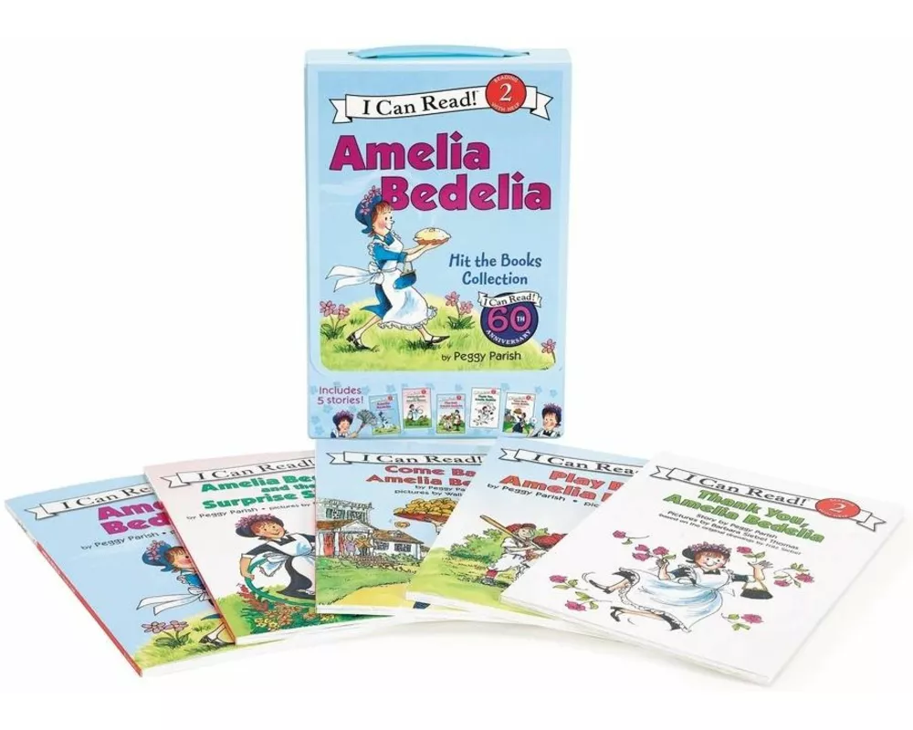 Amelia Bedelia 5-Book I Can Read Box Set #1: Amelia Bedelia Hit the Books