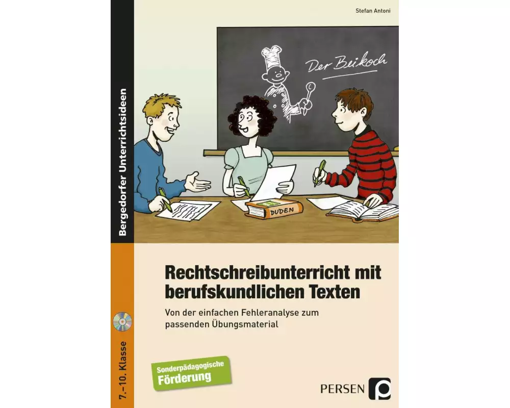 Rechtschreibunterricht mit berufskundlichen Texten