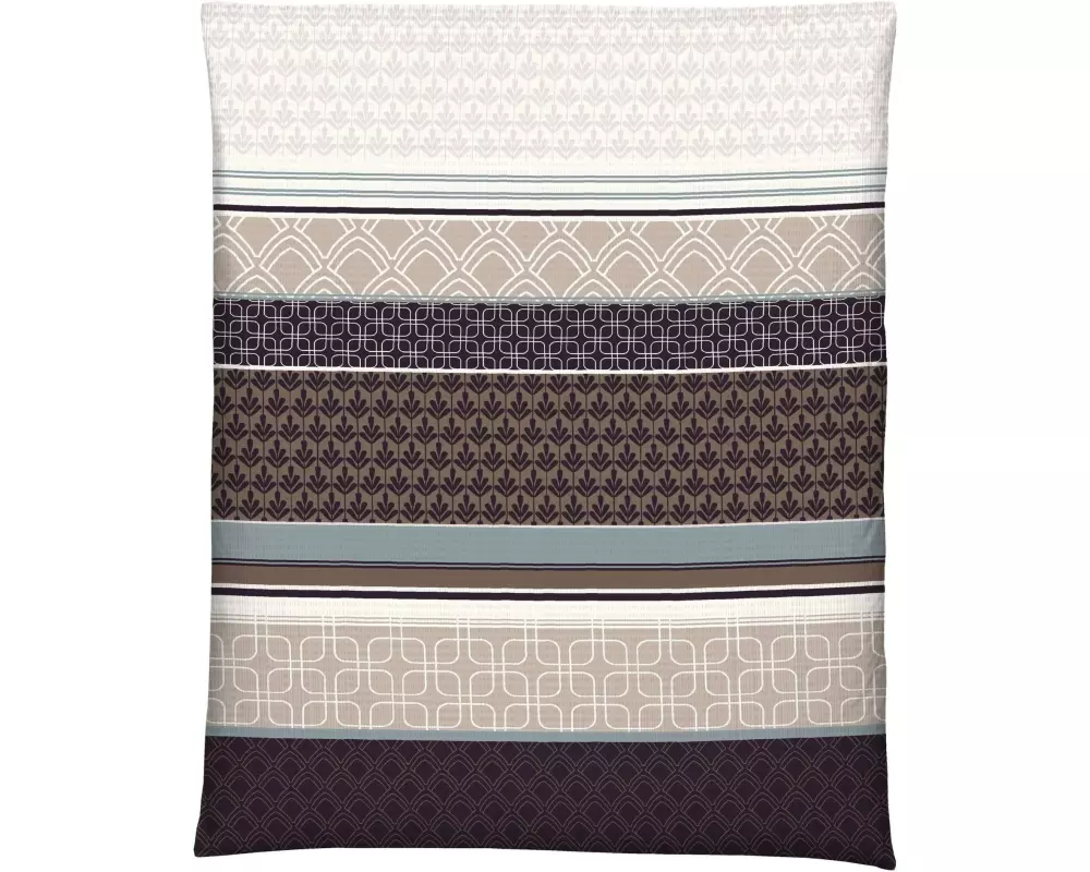 Home Fashion Kopfkissenbezug Seesucker Ramone Mehrfarbig, 50 x 70 cm