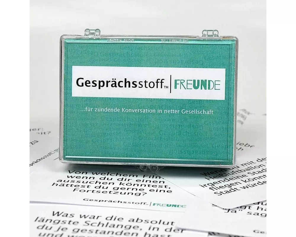 Gesprächsstoff Freunde
