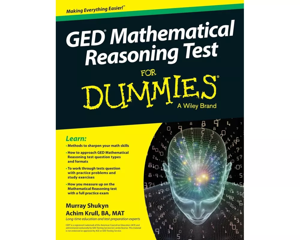GED Mathematical Reasoning Test For Dummies