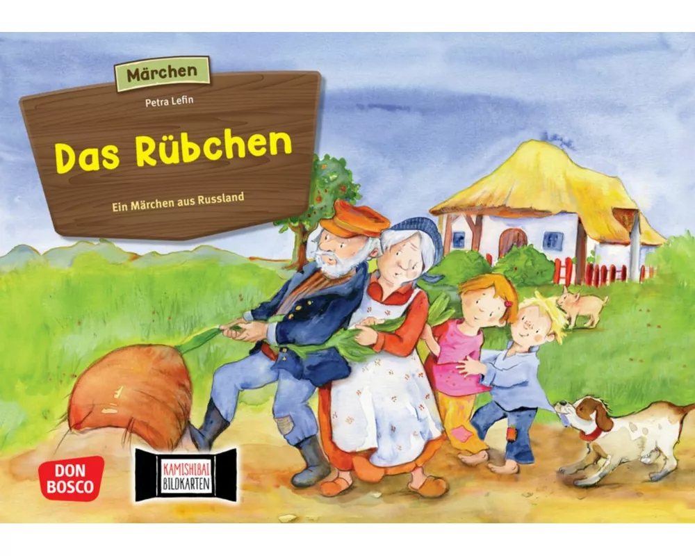 Das Rübchen. Kamishibai Bildkartenset