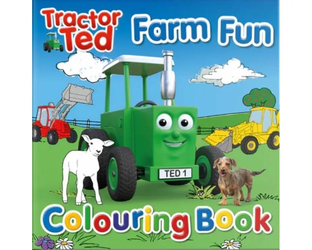 Tractor Ted Farm Fun Colouring Book